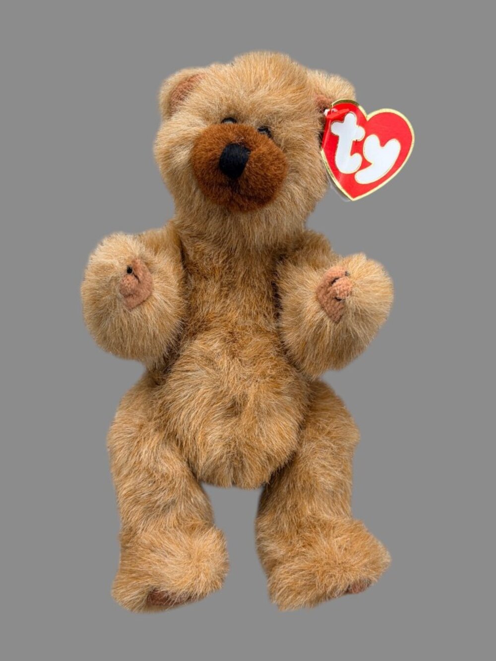 Vintage Ty Attic Treasures Cody Teddy Bear Plush w/ Hang Tag Retired Collectible
